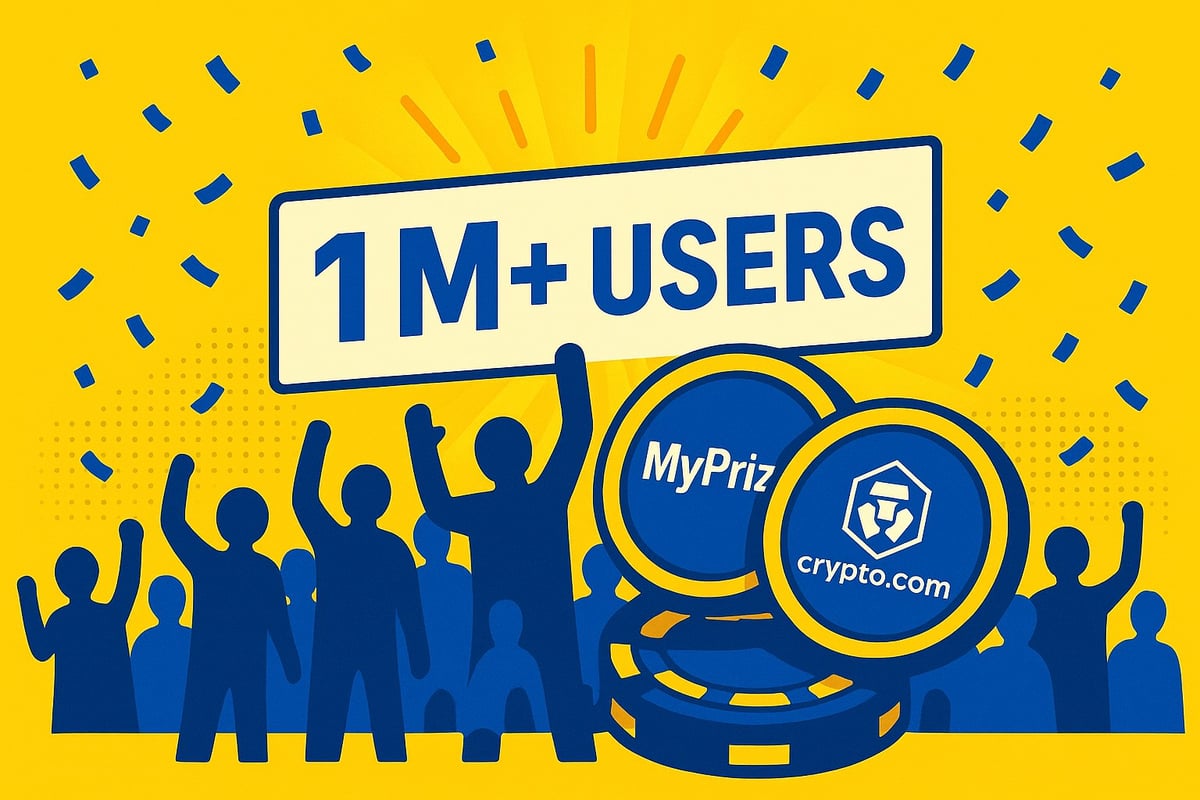 MyPrize and Crypto bringing prediction markets to social casino's one million users.
