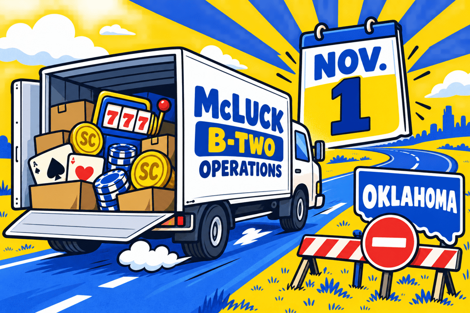 McLuck, B-Two Operations Sites To Exit Oklahoma On Nov. 1