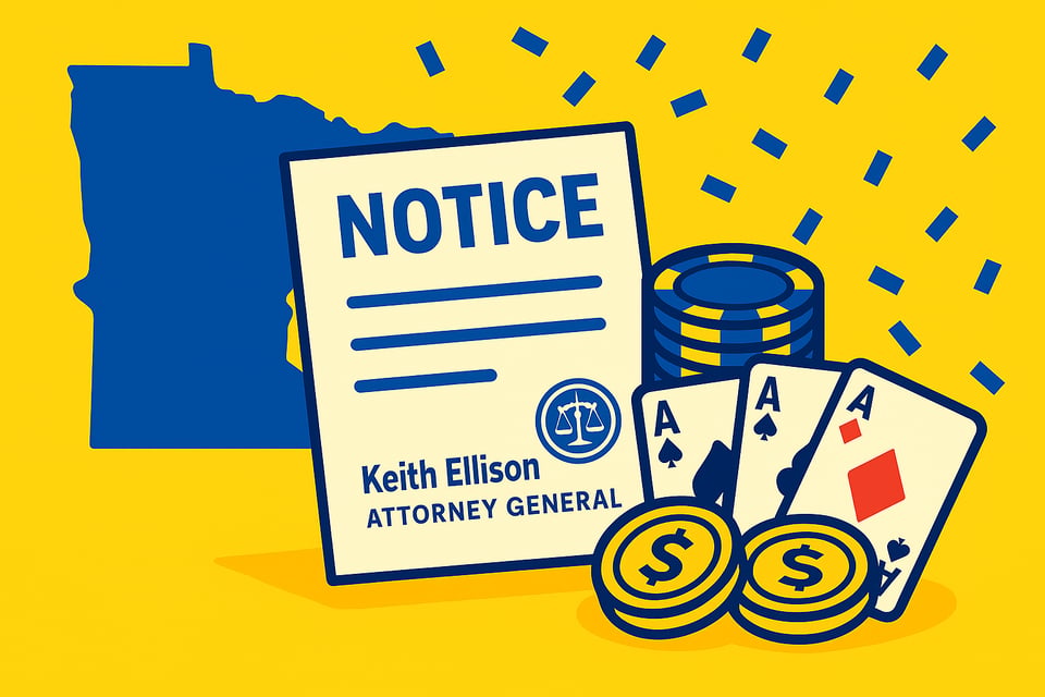 Luckyland, Zula and FortuneCoins Named in Minnesota Attorney General Letter