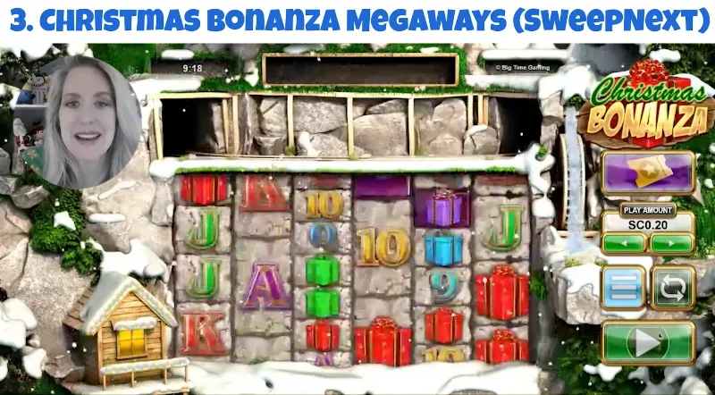Christmas Bonanza Megaways slot at SweepNext