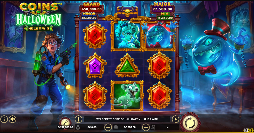 Coins of Halloween slot game