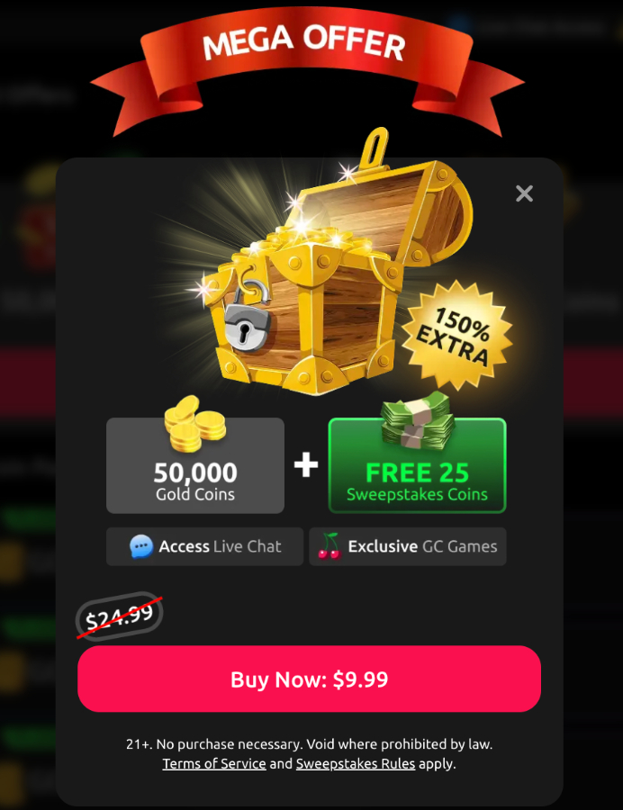 McLuck mega offer first purchase