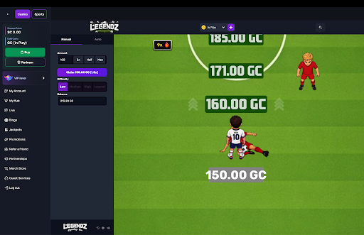 Legendz World Cup game