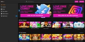 Pulsz Casino homepage