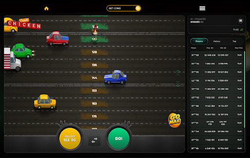 Crown Coins Chicken game