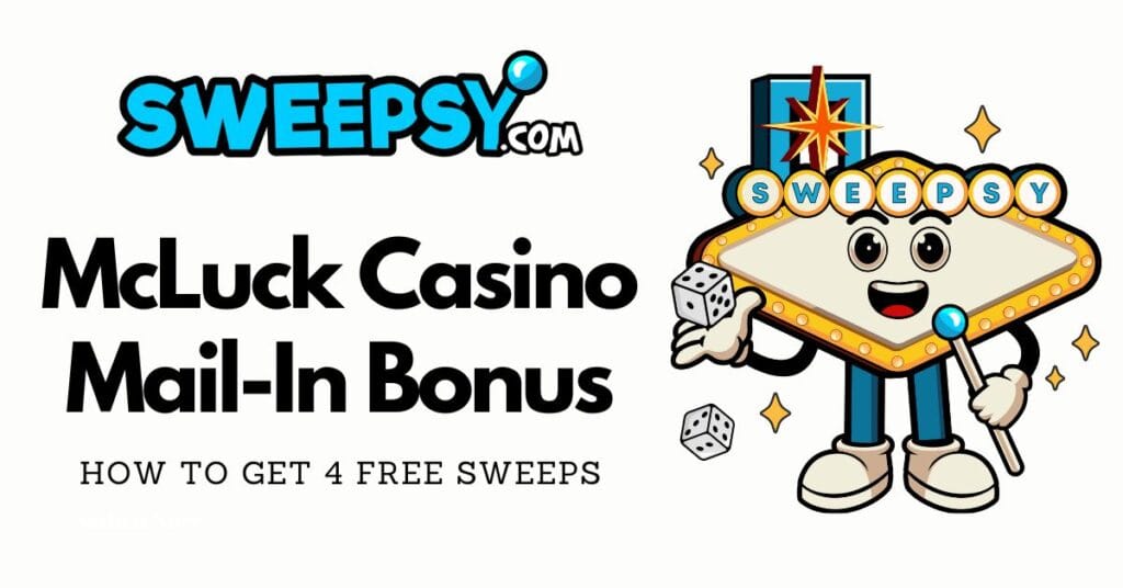 McLuck Casino Mail-In Bonus
