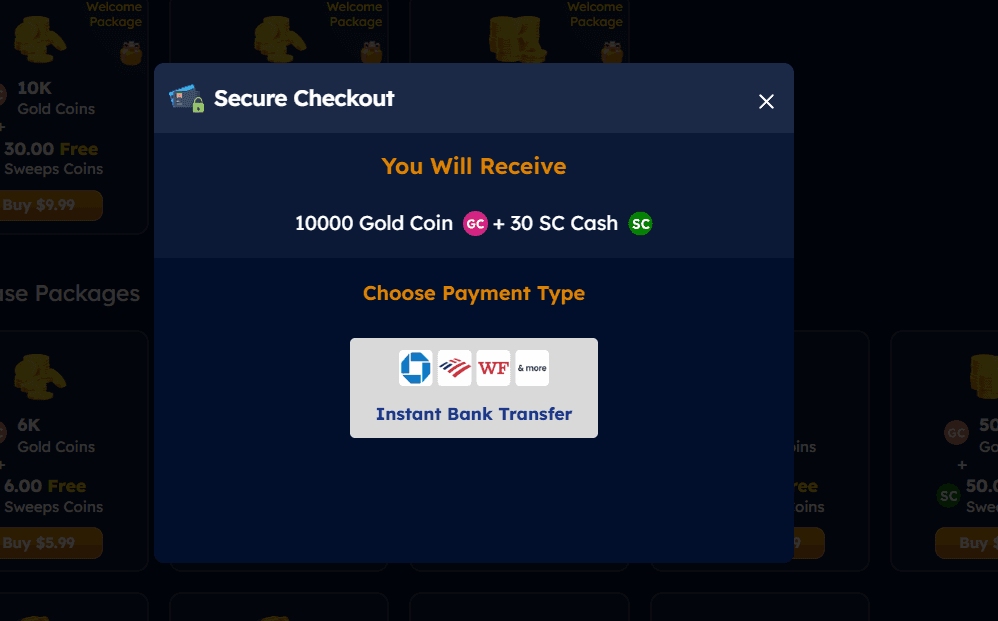 SpeedSweeps purchases