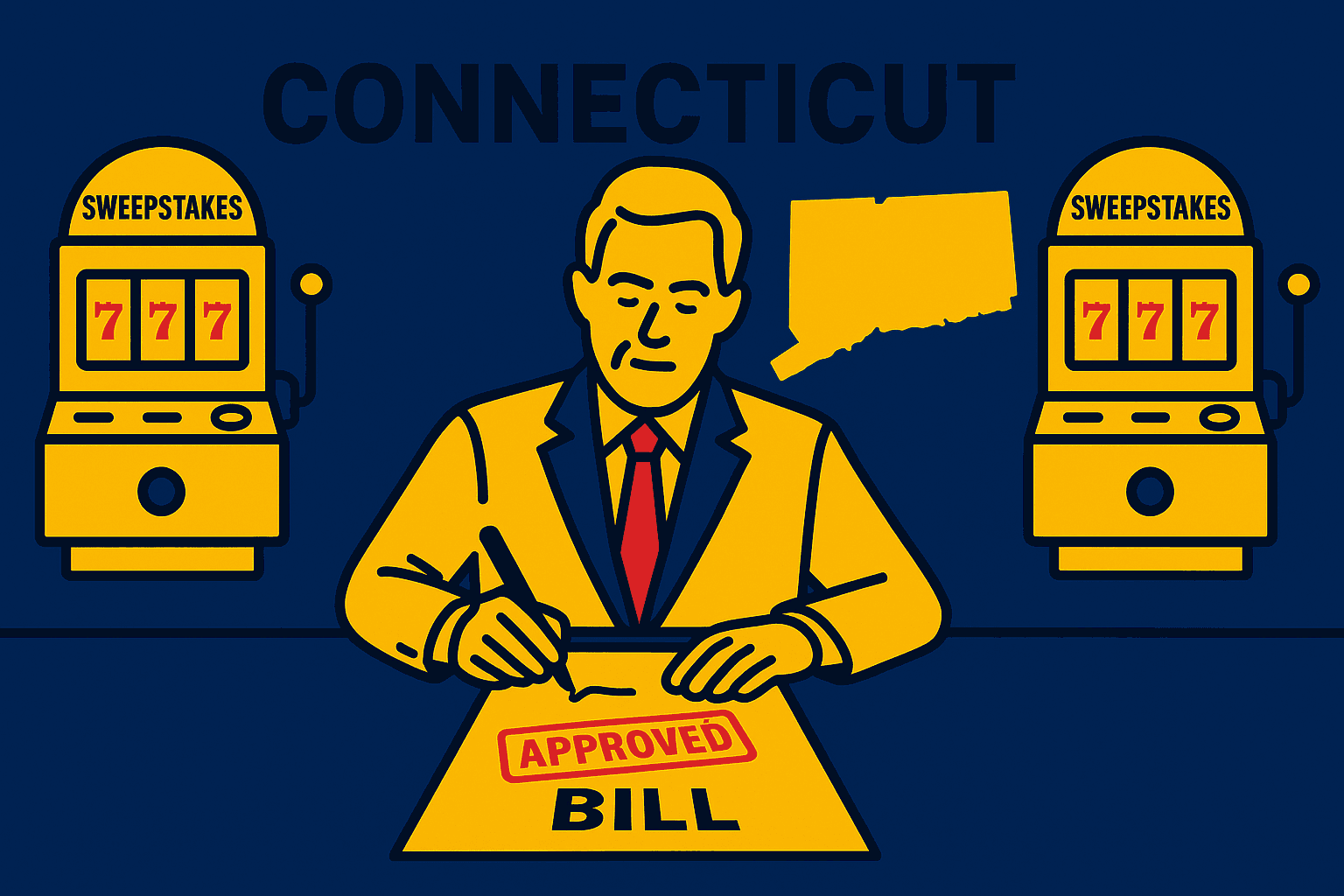 Connecticut joins Montana banning sweepstakes bill