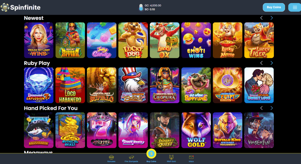 Spinfinite Lobby