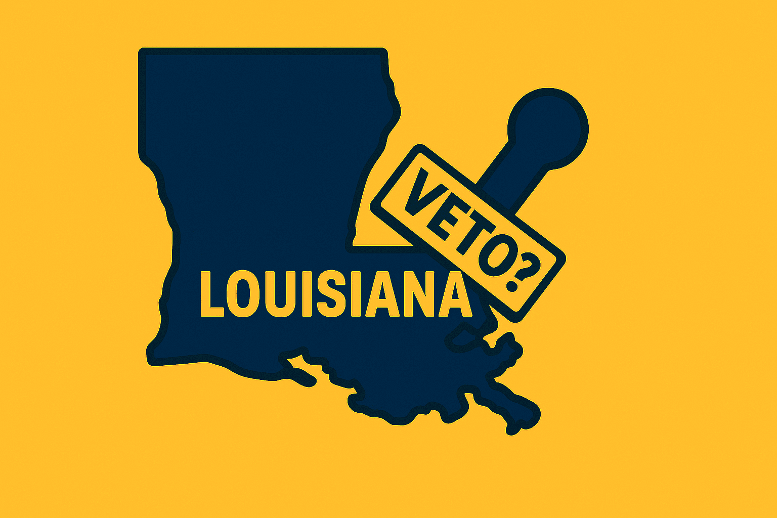 Could Louisiana Gov. Jeff Landry veto the bill targeting sweepstakes-based online games