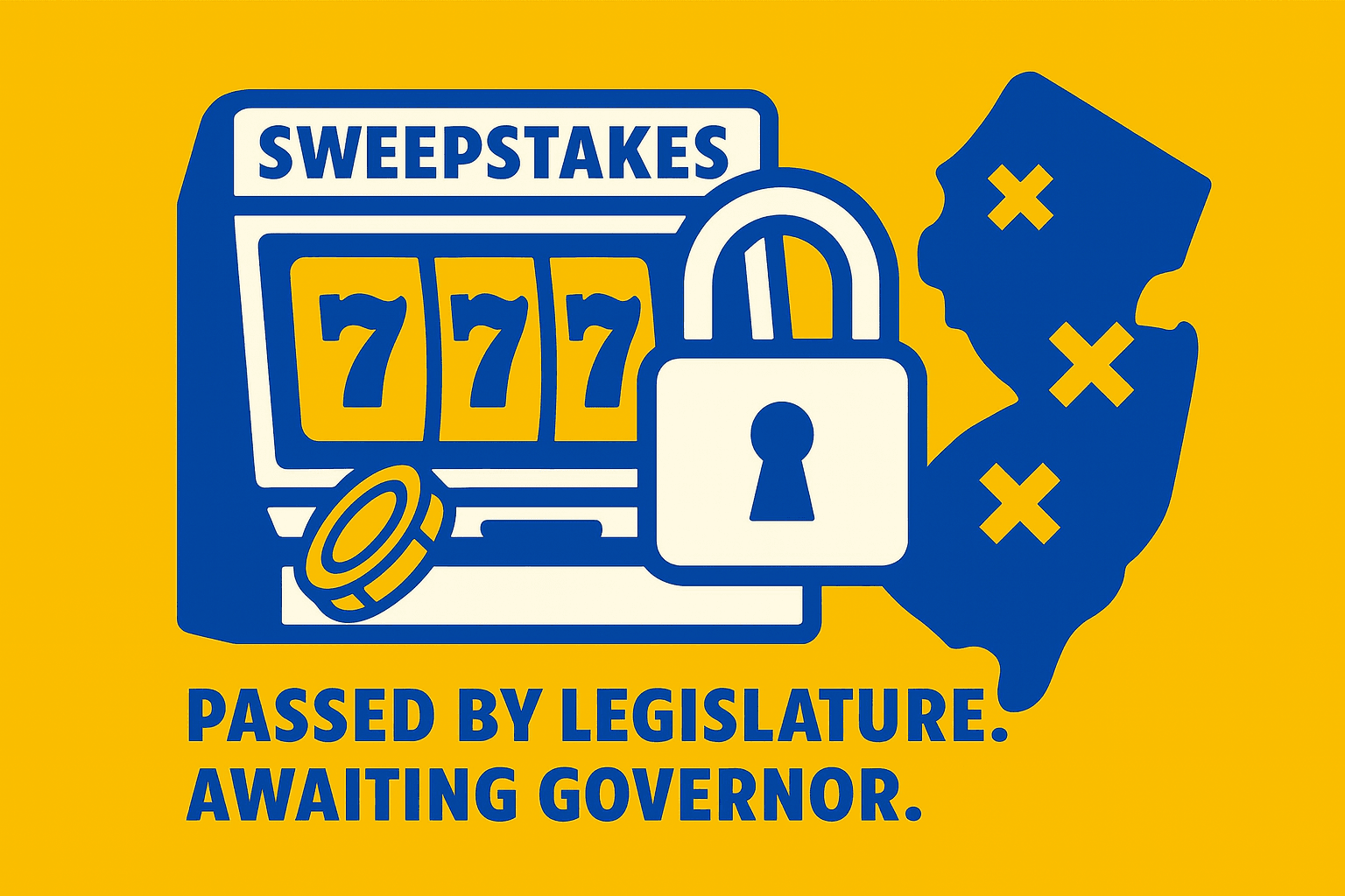 NJ passes bill to ban sweepstake casinos and awaits gov signature