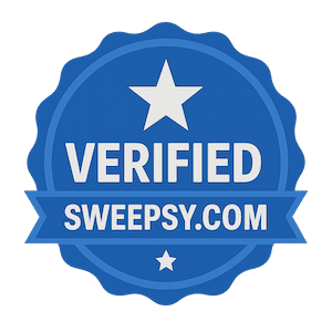 Sweepsy Verification Badge