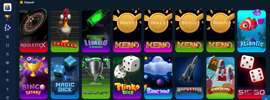 Casino Click casual games Jan