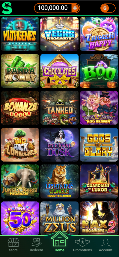 Lonestar Casino games