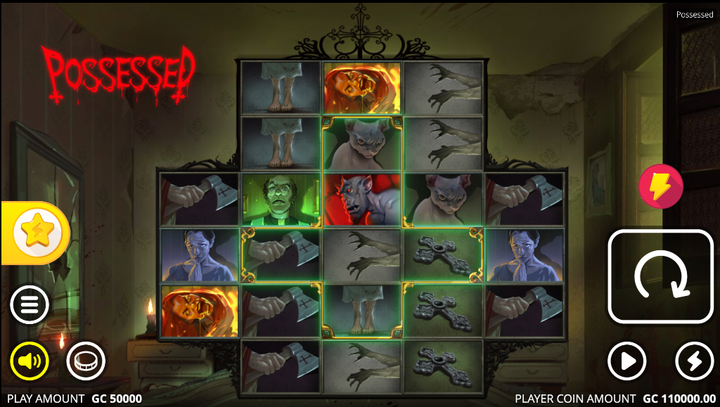 Possessed slot game