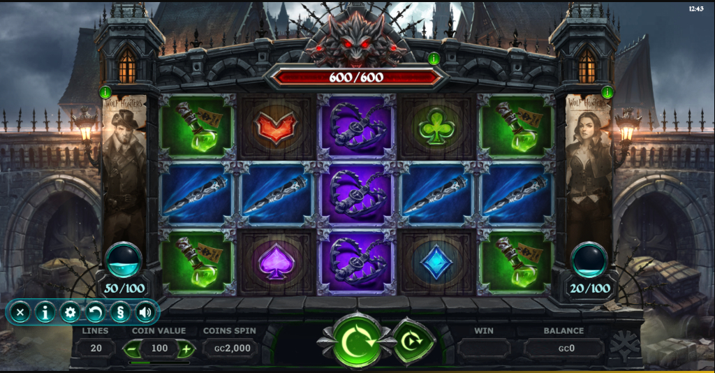 Wolf Hunters slot game
