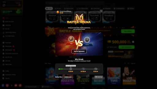 Card Crush 1v1 battles