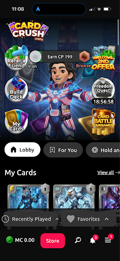 Card Crush mobile view 1