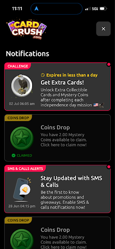 Card Crush mobile view 4