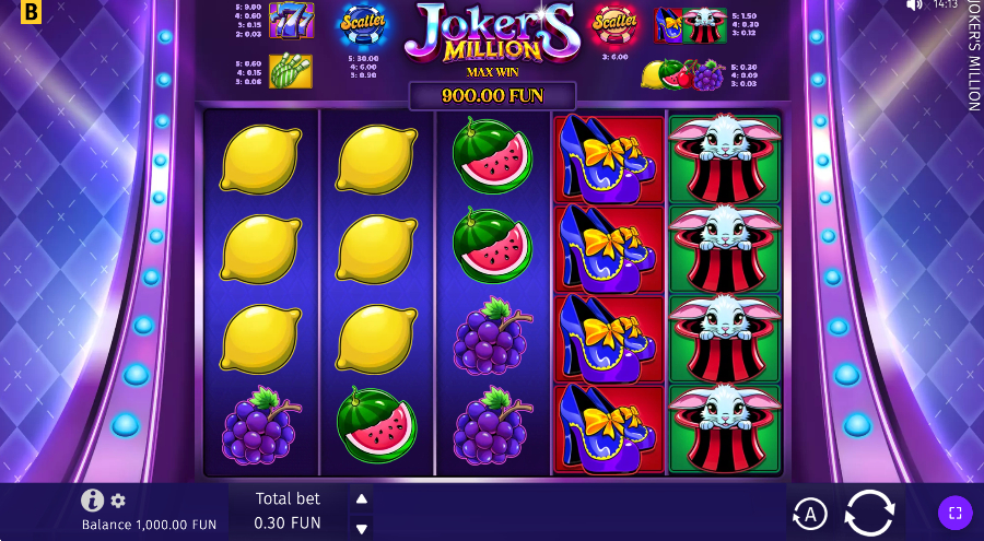 Jokers Million slot