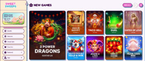 Sweet Sweeps new games feb