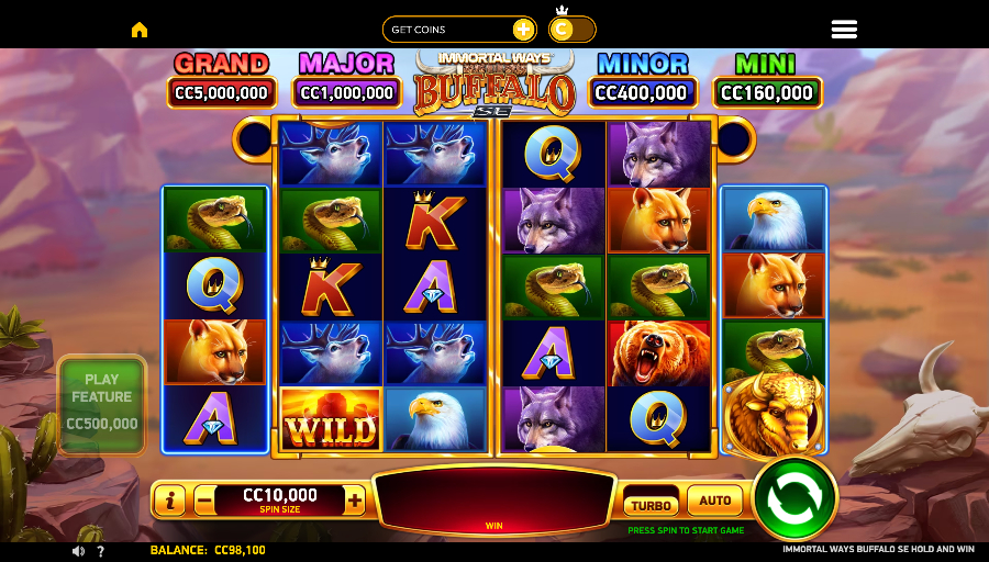Immortal Ways Buffalo slot