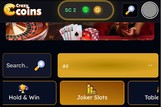 Crazy Coins Casino games