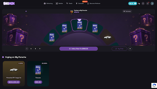 BigBux Porsche box